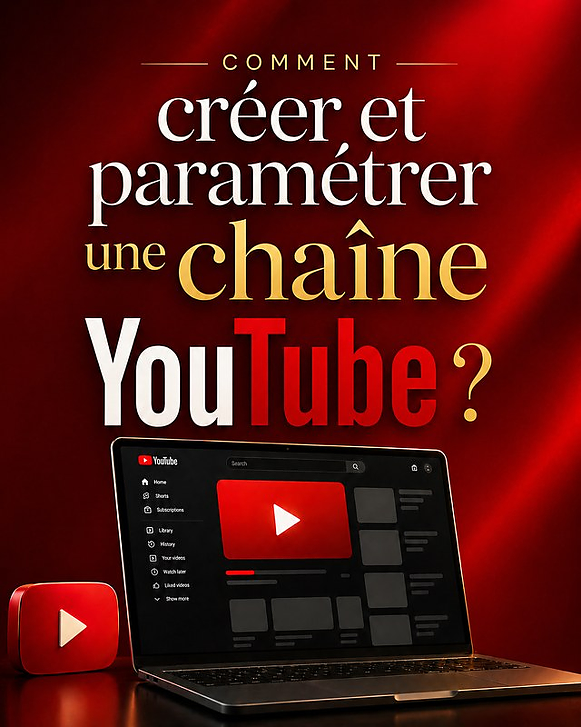 Créer et paramétrer une chaîne YouTube